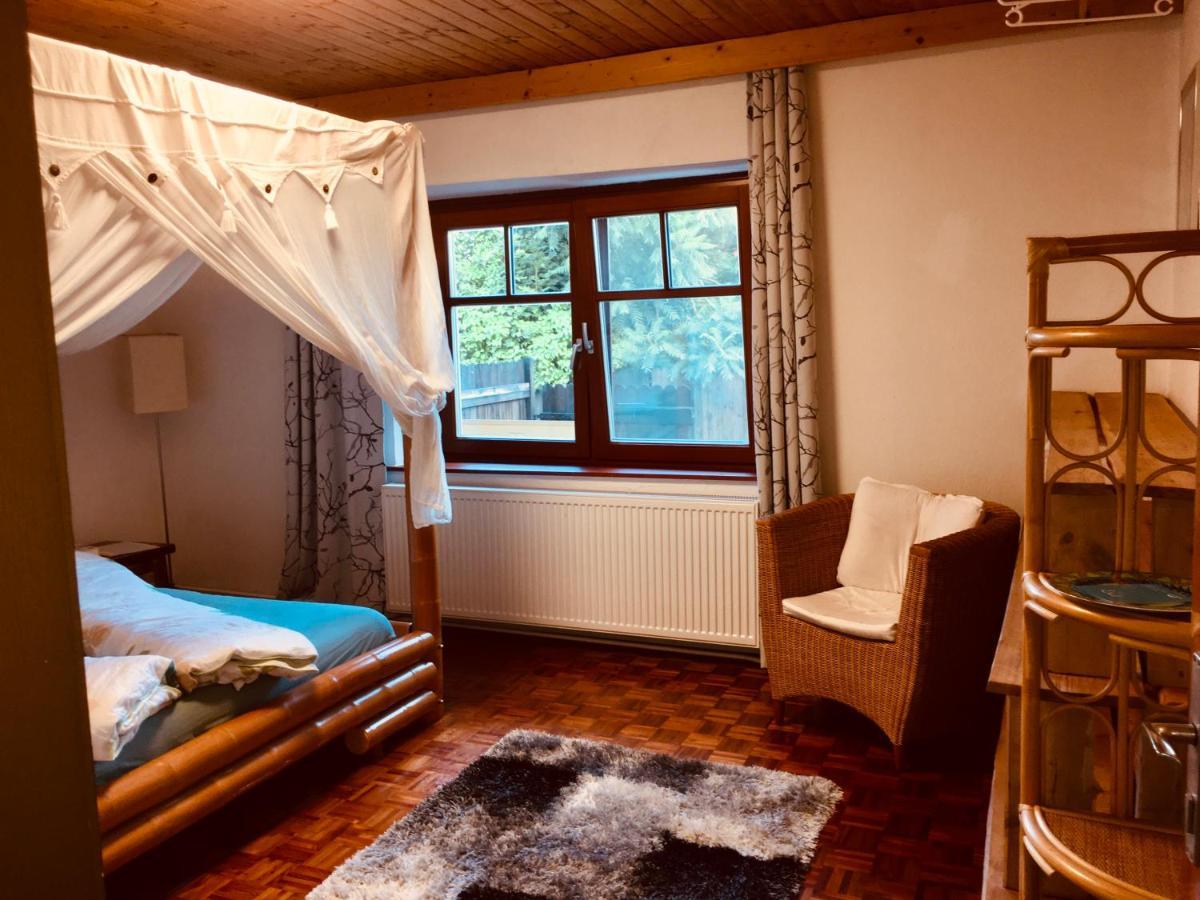 Familienapartments Mit Balkon Und Garten Ober-Lembach Exterior foto
